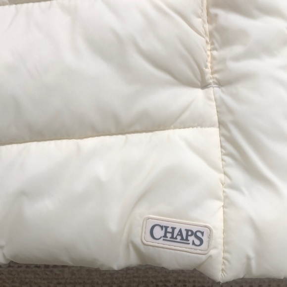 NWT Ralph Lauren Cream Puffer Vest - Picture 5 of 6